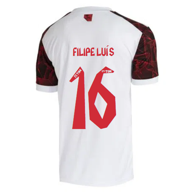 2021/22 Flamengo Away Kit Soccer Jersey FILIPE LUÍS #16